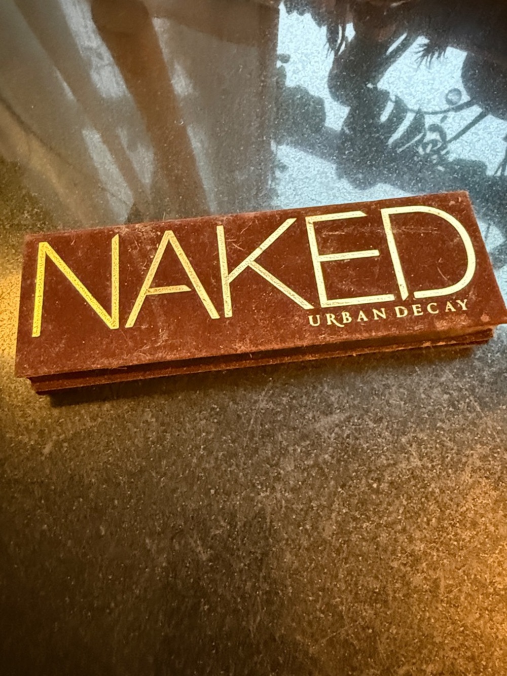 Urban Decay Naked Eyeshadow Palette - Brown with Gold Logo